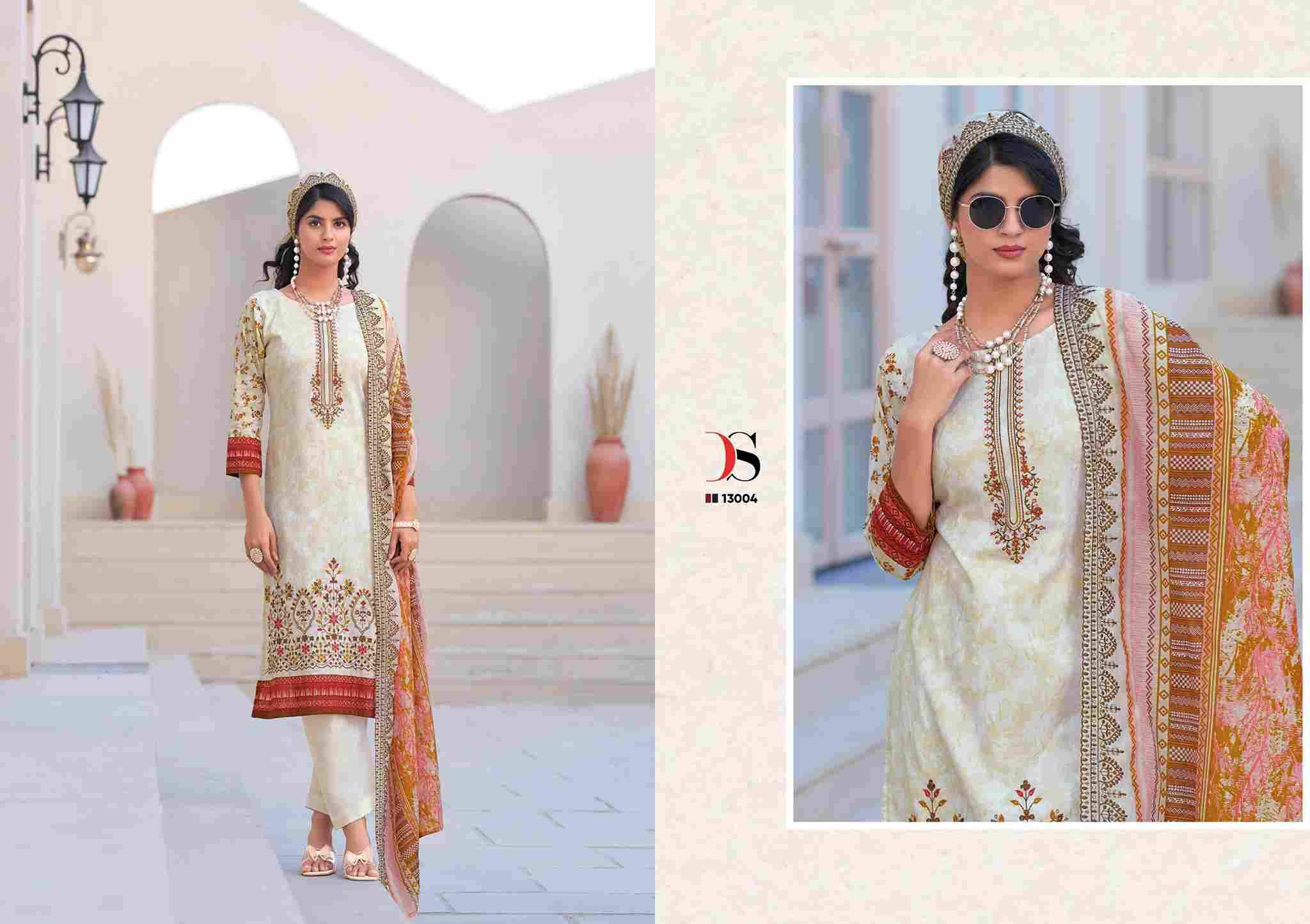 Bin Saeed Vol-13 By Deepsy Suits 13001 To 13008 Series Designer Pakistani Suits Beautiful Stylish Fancy Colorful Party Wear & Occasional Wear Pure Cotton Dresses At Wholesale Price