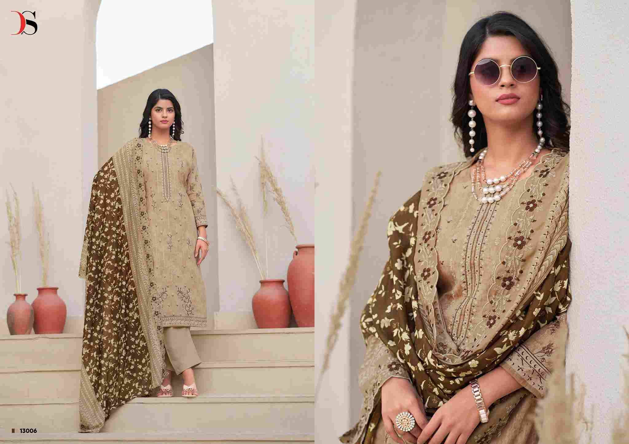 Bin Saeed Vol-13 By Deepsy Suits 13001 To 13008 Series Designer Pakistani Suits Beautiful Stylish Fancy Colorful Party Wear & Occasional Wear Pure Cotton Dresses At Wholesale Price