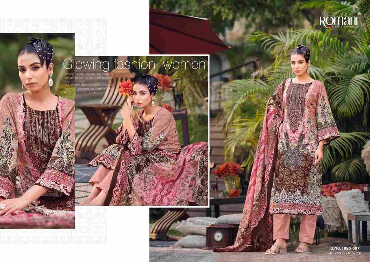 Aarzu Vol-12 By Romani 1095-001 To 1095-008 Series Beautiful Festive Suits Stylish Fancy Colorful Casual Wear & Ethnic Wear Soft Cotton Print Dresses At Wholesale Price