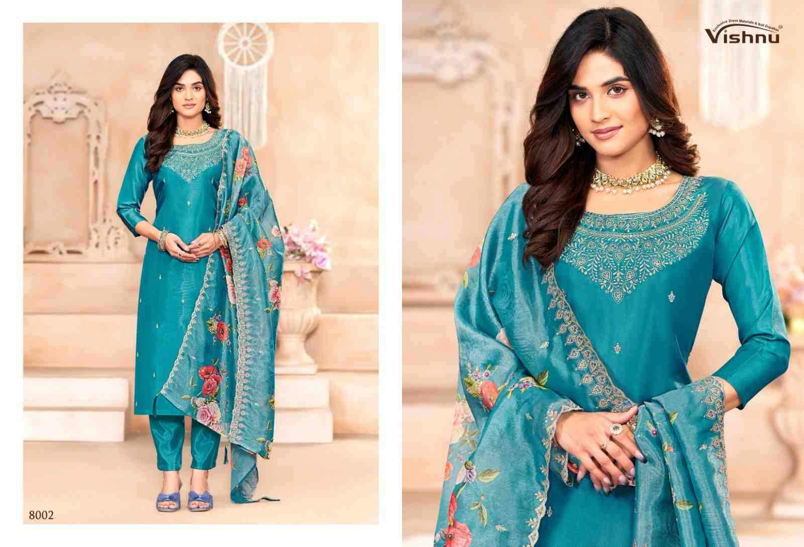 Sajada By Vishnu 8001 To 8012 Series Beautiful Stylish Festive Suits Fancy Colorful Casual Wear & Ethnic Wear & Ready To Wear Simmer Dresses At Wholesale Price