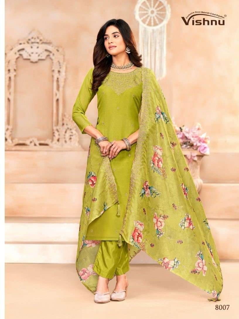 Sajada By Vishnu 8001 To 8012 Series Beautiful Stylish Festive Suits Fancy Colorful Casual Wear & Ethnic Wear & Ready To Wear Simmer Dresses At Wholesale Price