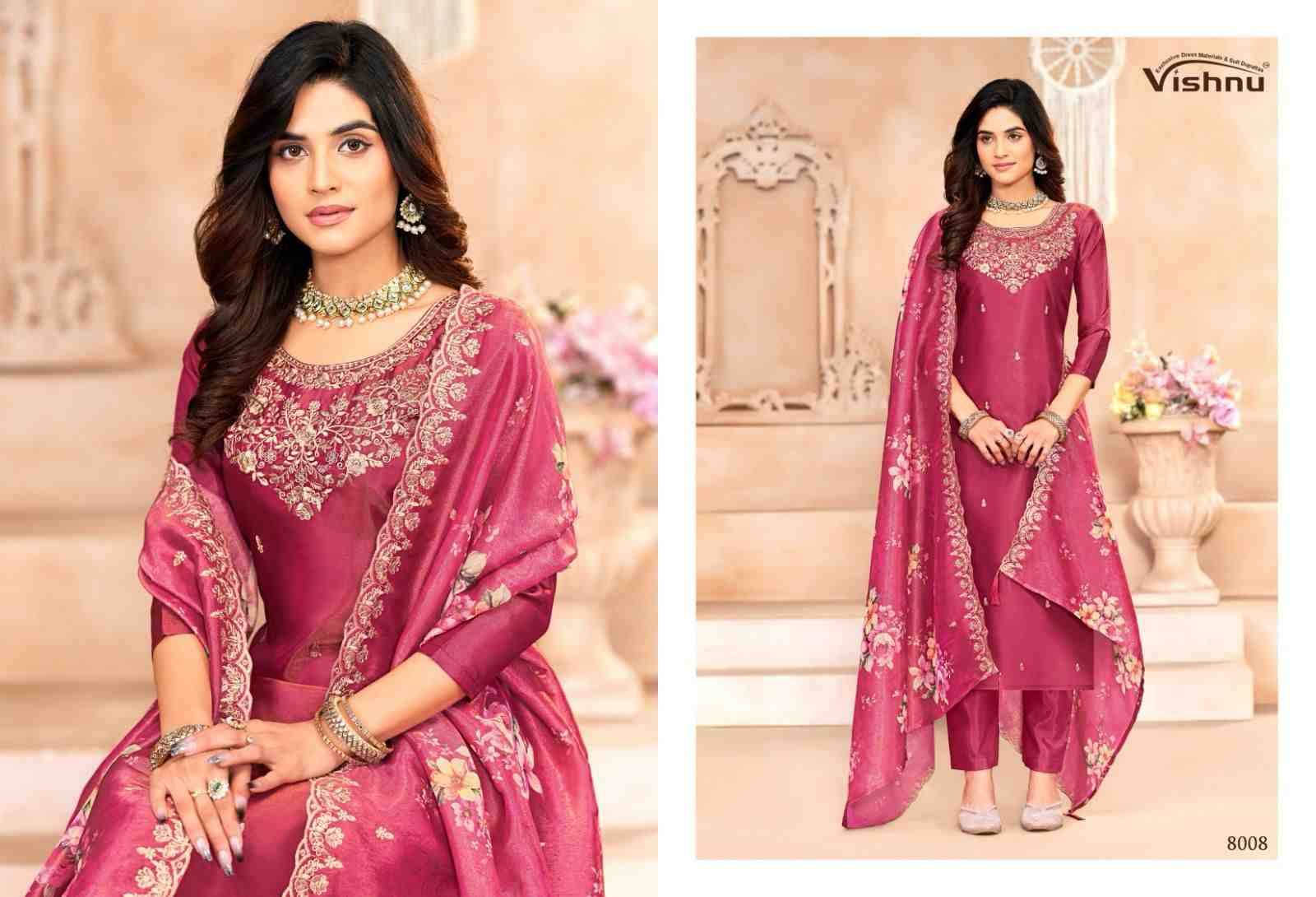 Sajada By Vishnu 8001 To 8012 Series Beautiful Stylish Festive Suits Fancy Colorful Casual Wear & Ethnic Wear & Ready To Wear Simmer Dresses At Wholesale Price