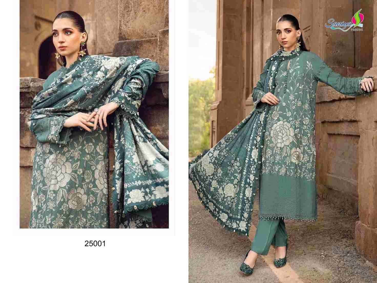 Maria.B.Rayon Collection Vol-25 By Saniya Trendz 25001 To 25002 Series Beautiful Pakistani Suits Colorful Stylish Fancy Casual Wear & Ethnic Wear Rayon Embroidered Dresses At Wholesale Price