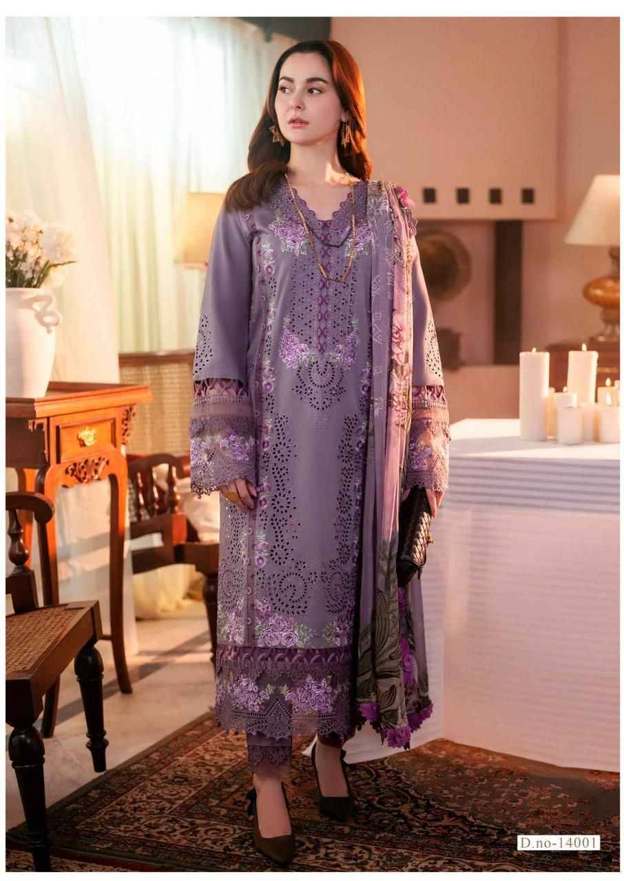 Crimsons Vol-14 By Jade 14001 To 14006 Series Beautiful Festive Suits Colorful Stylish Fancy Casual Wear & Ethnic Wear Pure Lawn Cotton Embroidered Dresses At Wholesale Price