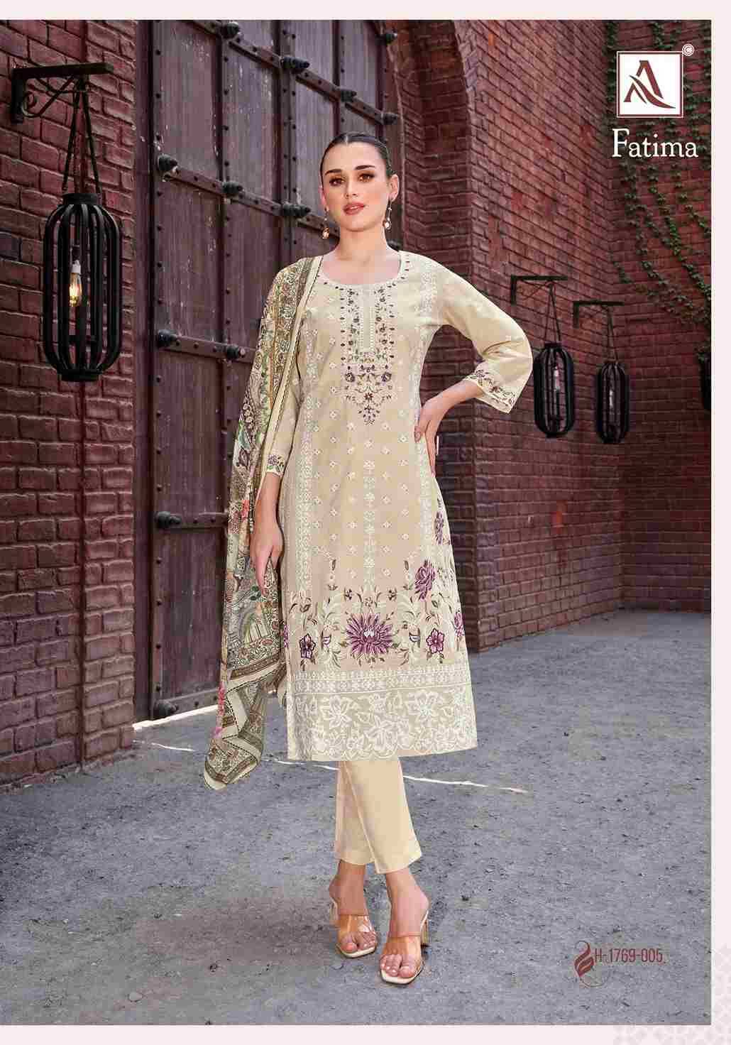 Fatima By Alok Suits 1769-001 To 1769-006 Series Beautiful Festive Suits Colorful Stylish Fancy Casual Wear & Ethnic Wear Pure Cambric Lawn Dresses At Wholesale Price