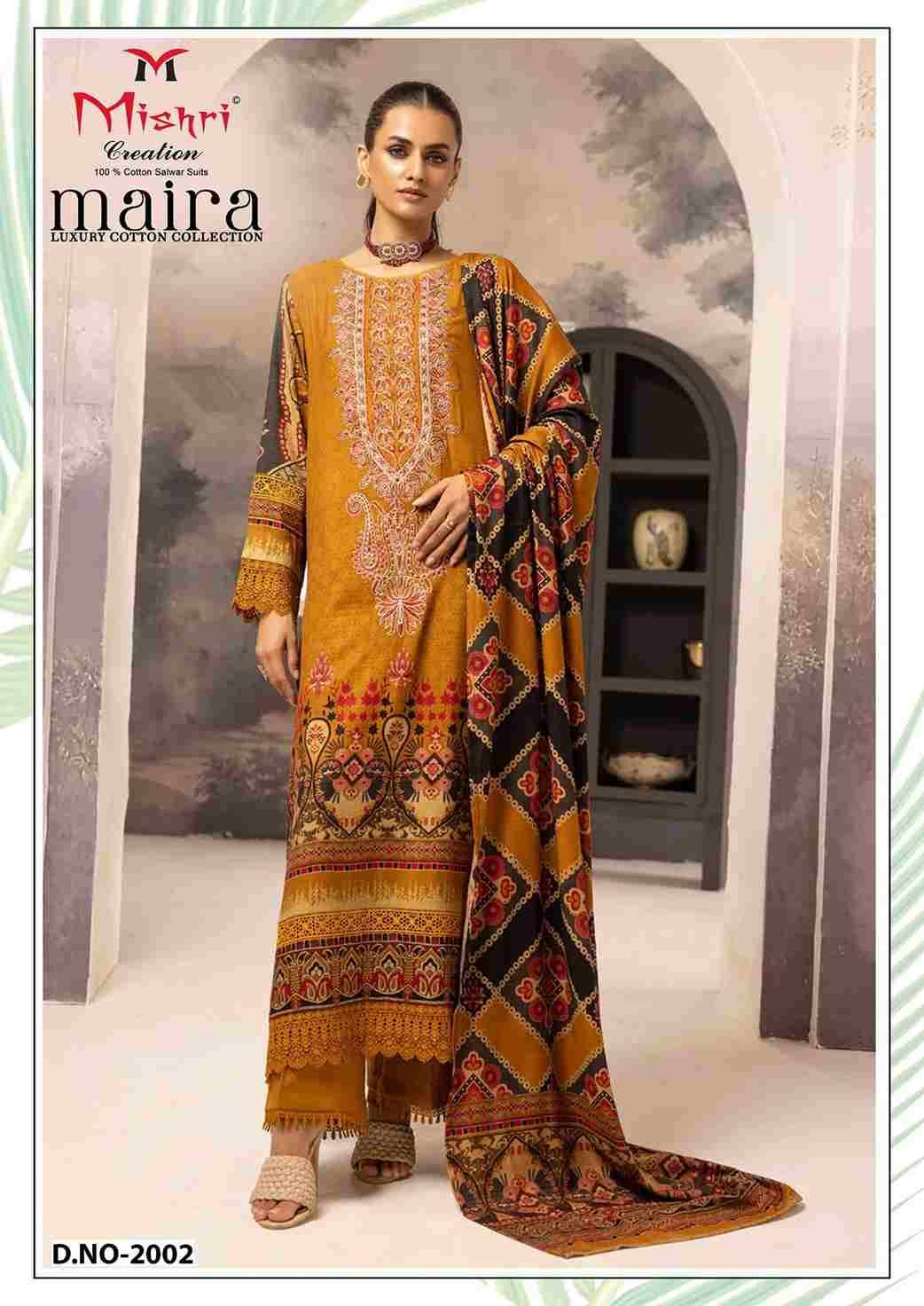 Maira Vol-2 By Mishri 2001 To 2006 Series Beautiful Suits Stylish Colorful Fancy Casual Wear & Ethnic Wear Heavy Cotton Print Dresses At Wholesale Price