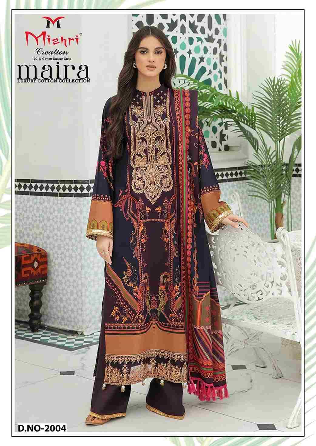 Maira Vol-2 By Mishri 2001 To 2006 Series Beautiful Suits Stylish Colorful Fancy Casual Wear & Ethnic Wear Heavy Cotton Print Dresses At Wholesale Price