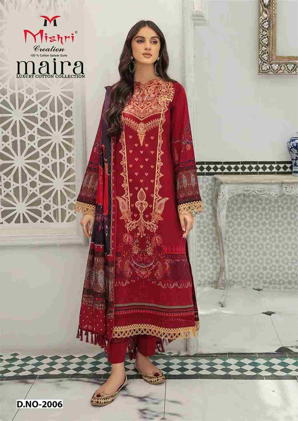 Maira Vol-2 By Mishri 2001 To 2006 Series Beautiful Suits Stylish Colorful Fancy Casual Wear & Ethnic Wear Heavy Cotton Print Dresses At Wholesale Price