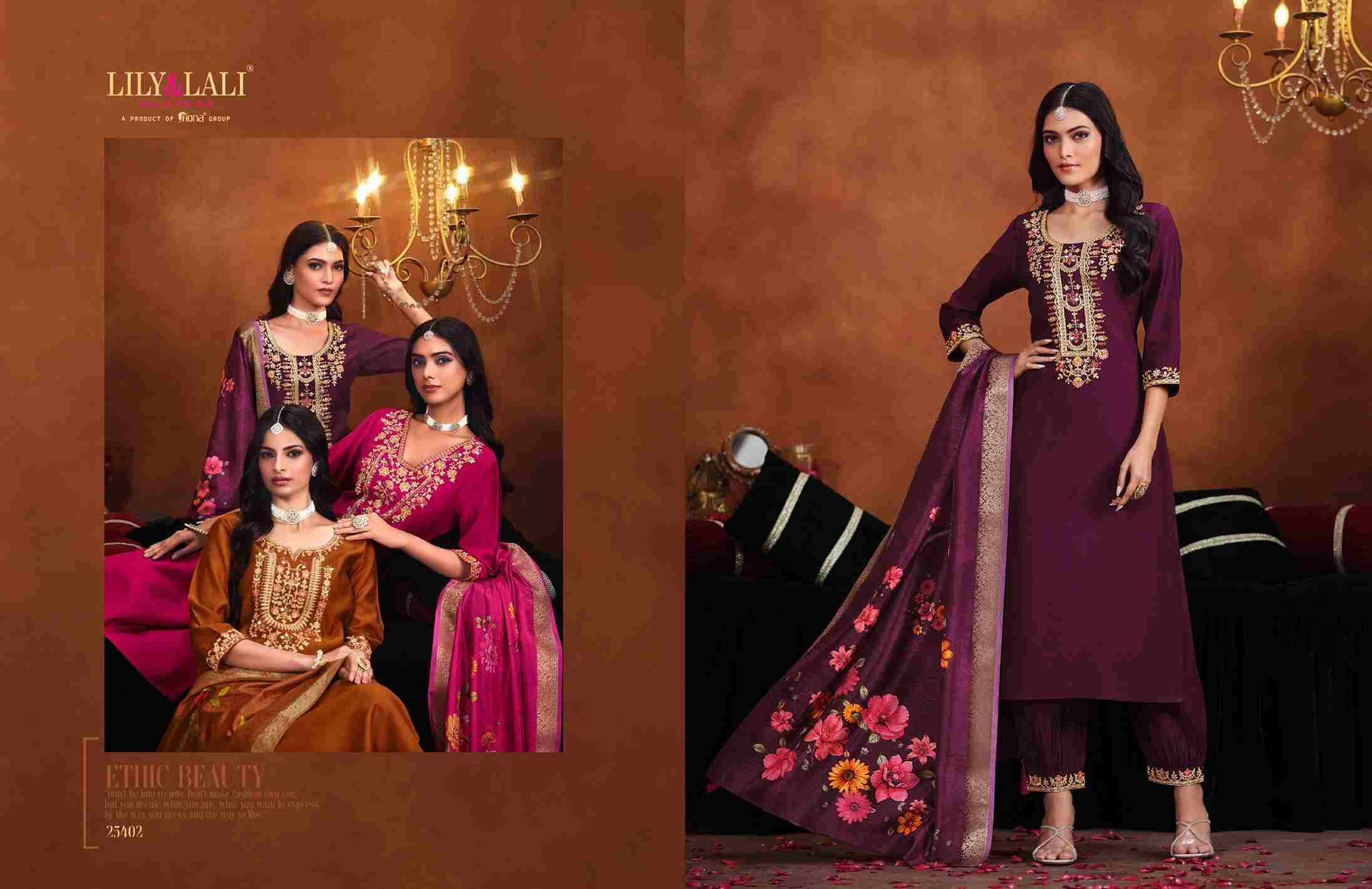 Mirror By Lily And Lali 25401 To 25406 Series Beautiful Festive Suits Colorful Stylish Fancy Casual Wear & Ethnic Wear Viscose Dresses At Wholesale Price