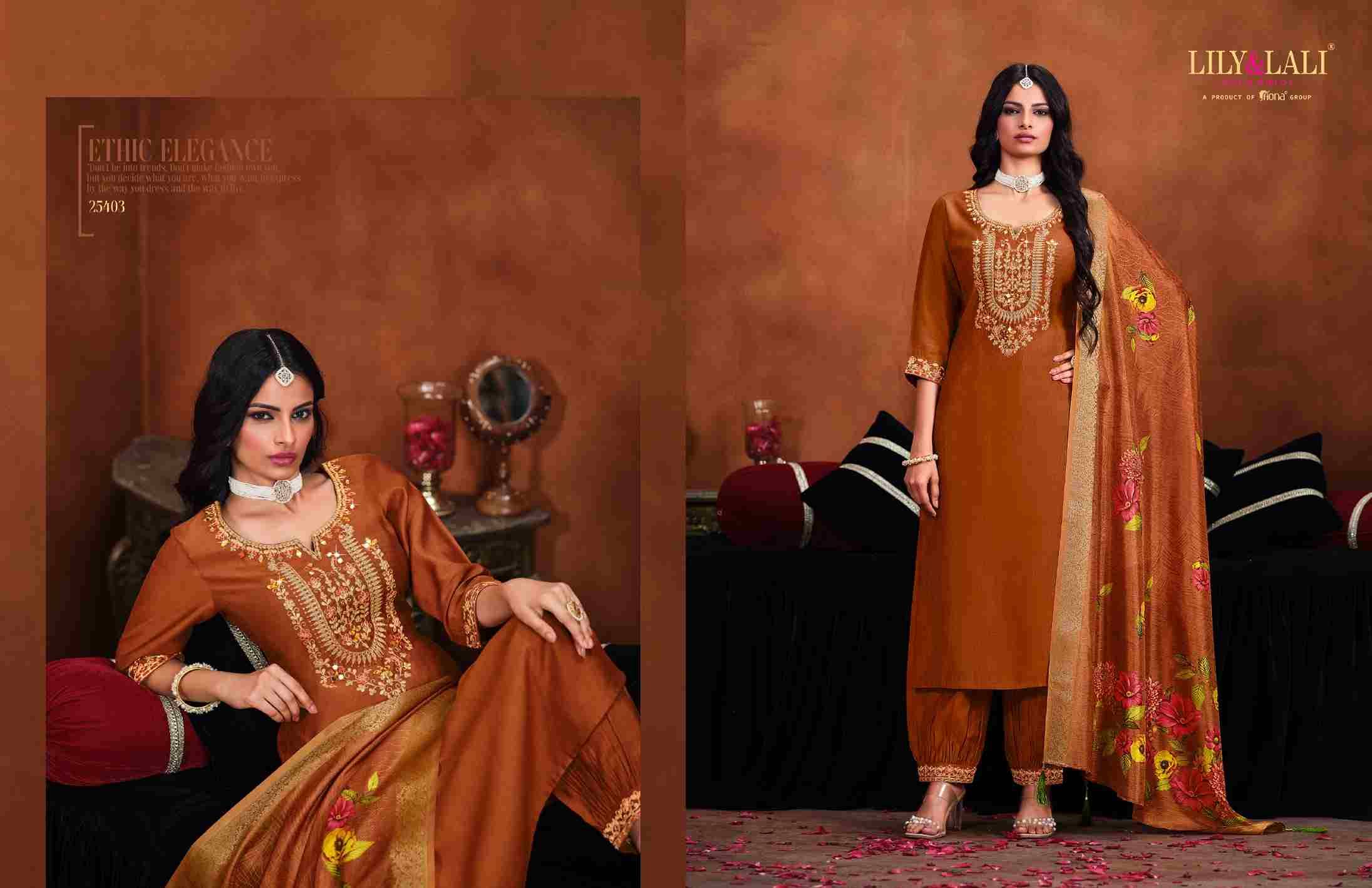 Mirror By Lily And Lali 25401 To 25406 Series Beautiful Festive Suits Colorful Stylish Fancy Casual Wear & Ethnic Wear Viscose Dresses At Wholesale Price