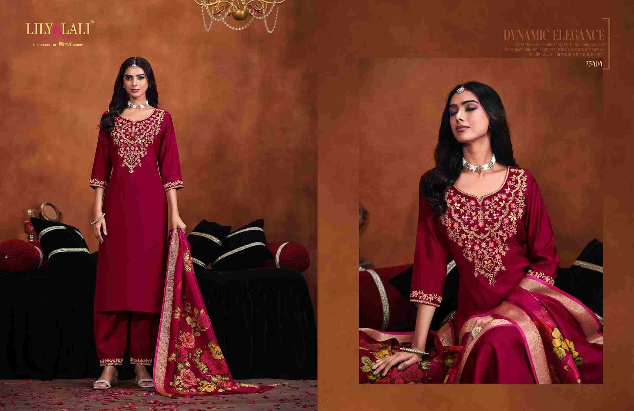 Mirror By Lily And Lali 25401 To 25406 Series Beautiful Festive Suits Colorful Stylish Fancy Casual Wear & Ethnic Wear Viscose Dresses At Wholesale Price