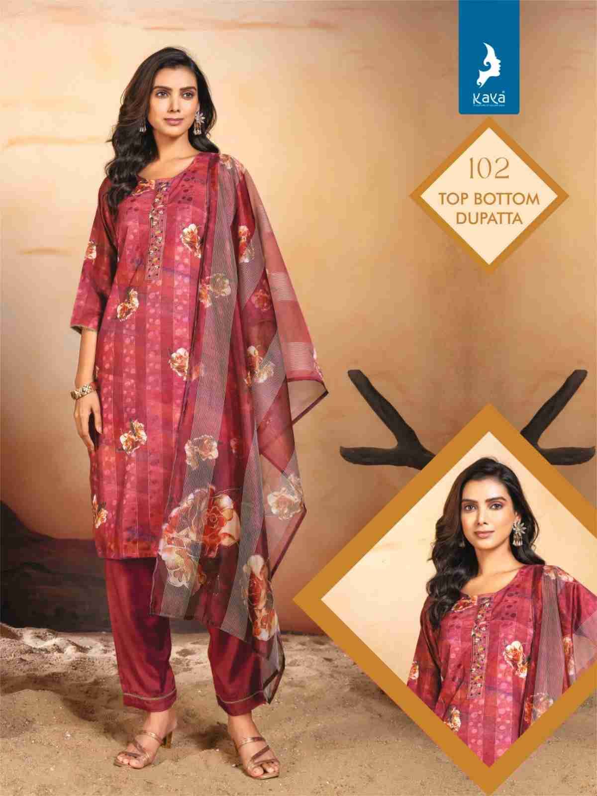 Noorjaha By Kaya 101 To 106 Series Festive Suits Collection Beautiful Stylish Fancy Colorful Party Wear & Occasional Wear Muslin Digital Jacquard Dresses At Wholesale Price