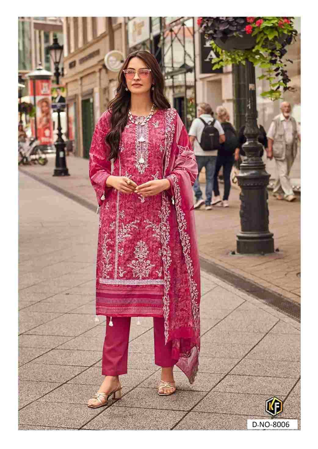 Rangrez Vol-8 By Keval Fab 8001 To 8006 Series Beautiful Festive Suits Stylish Fancy Colorful Casual Wear & Ethnic Wear Heavy Cotton Print Dresses At Wholesale Price