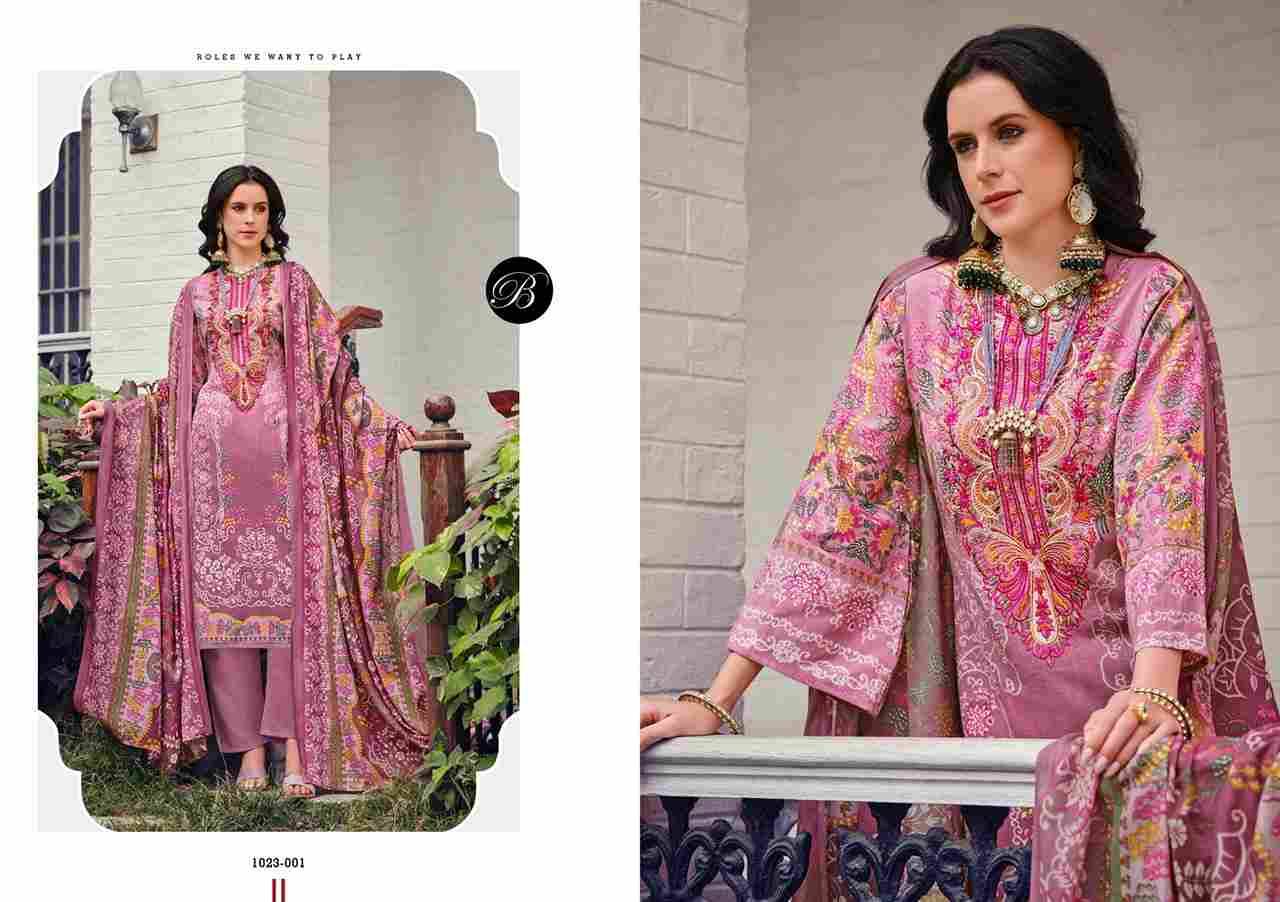 Riwayat Vol-10 By Belliza 1023-001 To 1023-008 Series Beautiful Festive Suits Stylish Fancy Colorful Casual Wear & Ethnic Wear Pure Viscose Rayon Print Dresses At Wholesale Price