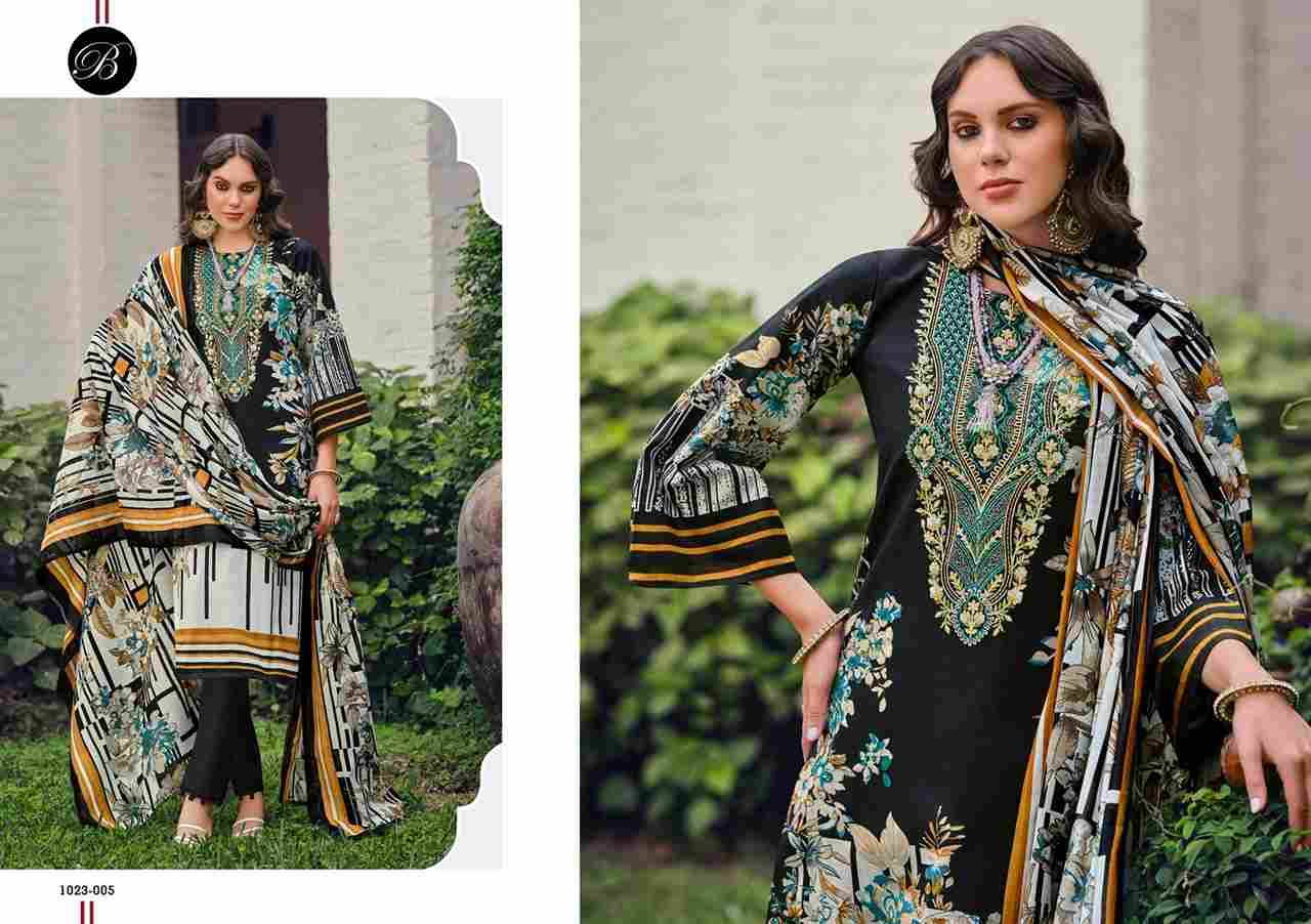 Riwayat Vol-10 By Belliza 1023-001 To 1023-008 Series Beautiful Festive Suits Stylish Fancy Colorful Casual Wear & Ethnic Wear Pure Viscose Rayon Print Dresses At Wholesale Price