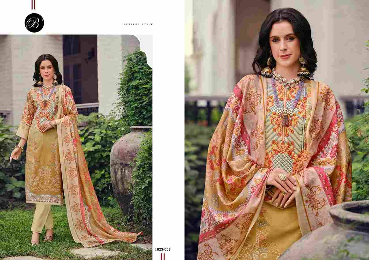 Riwayat Vol-10 By Belliza 1023-001 To 1023-008 Series Beautiful Festive Suits Stylish Fancy Colorful Casual Wear & Ethnic Wear Pure Viscose Rayon Print Dresses At Wholesale Price