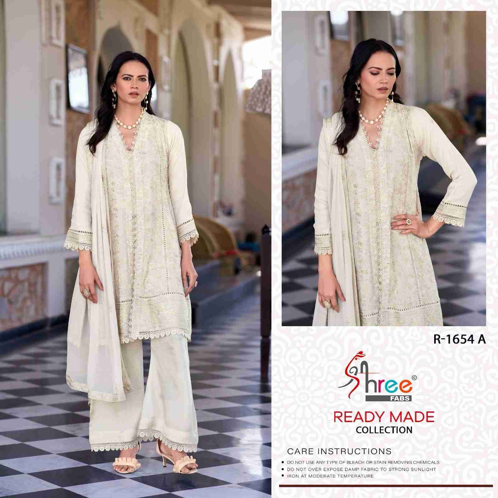 Shree Fabs Hit Design R-1654 Colours By Shree Fabs R-1654-A To R-1654-D Series Designer Pakistani Suits Collection Beautiful Stylish Fancy Colorful Party Wear & Occasional Wear Ragga Chiffon Dresses At Wholesale Price