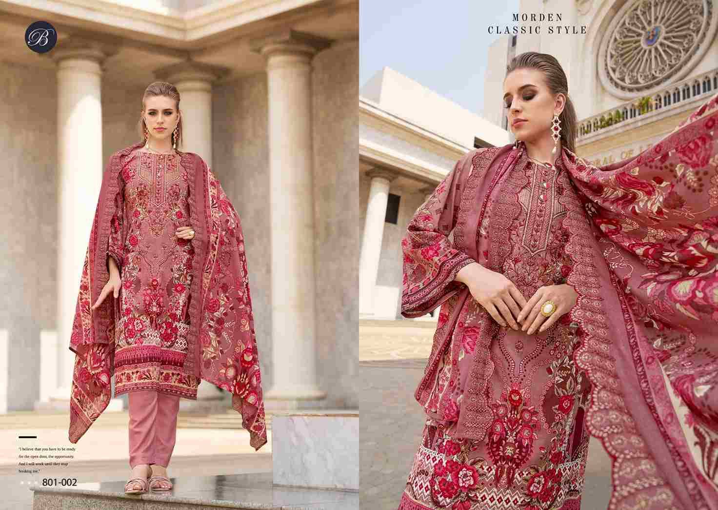 Guzarish Vol-20 By Belliza 801-001 To 801-008 Series Beautiful Stylish Festive Suits Fancy Colorful Casual Wear & Ethnic Wear & Ready To Wear Pure Cotton Digital Print Dresses At Wholesale Price