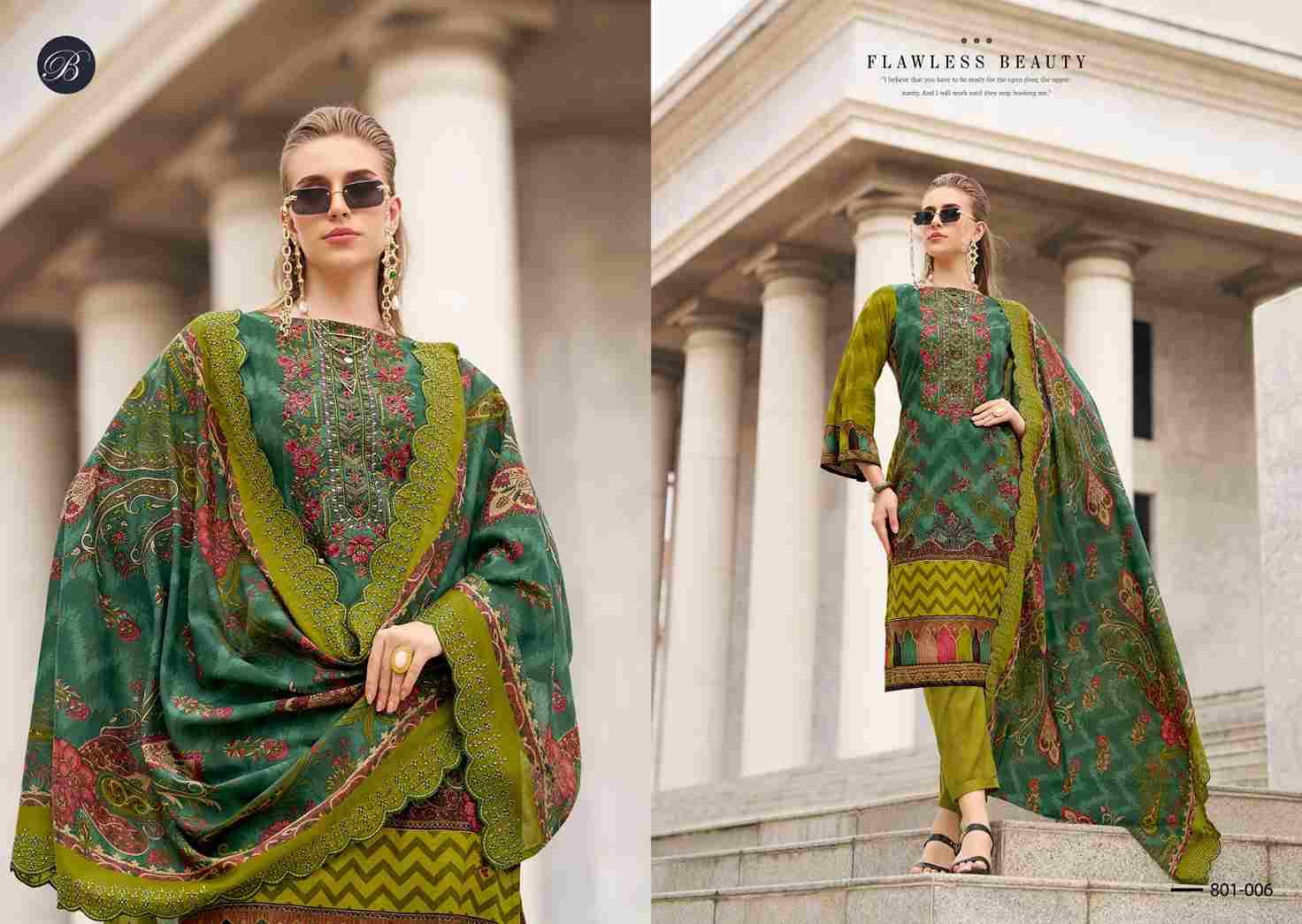 Guzarish Vol-20 By Belliza 801-001 To 801-008 Series Beautiful Stylish Festive Suits Fancy Colorful Casual Wear & Ethnic Wear & Ready To Wear Pure Cotton Digital Print Dresses At Wholesale Price