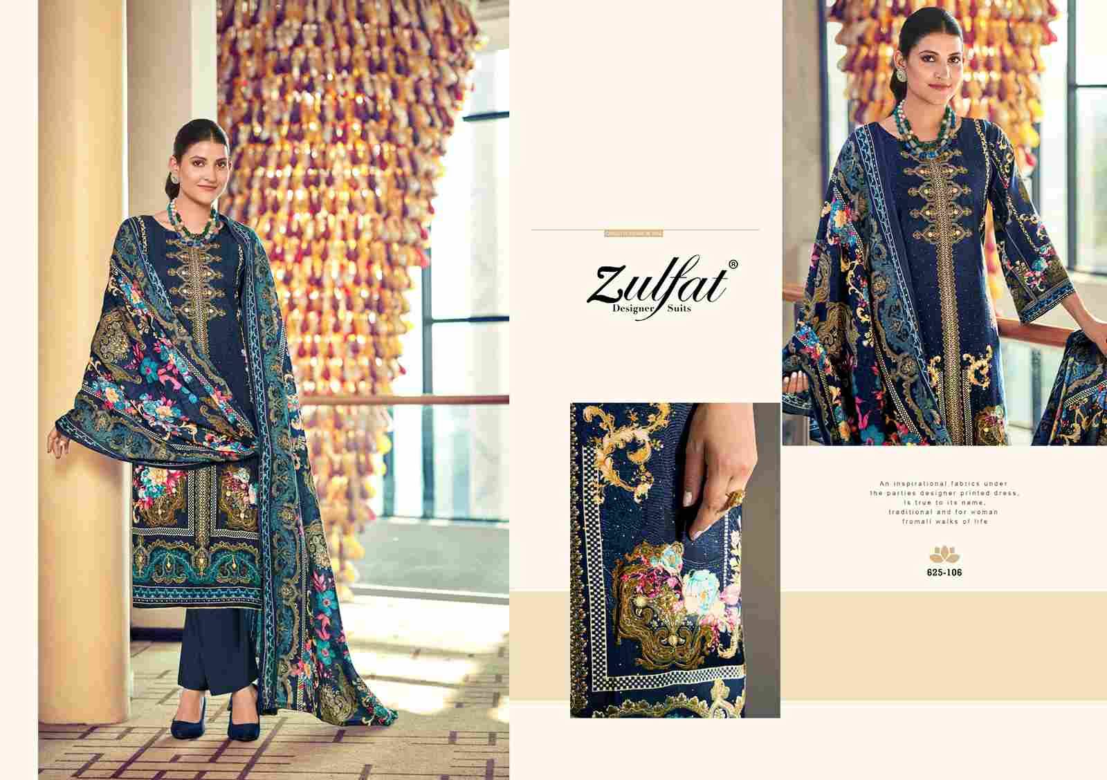 Kalki By Zulfat 625-101 To 625-106 Series Beautiful Festive Suits Stylish Fancy Colorful Casual Wear & Ethnic Wear Pure Heavy Viscose Rayon Print Dresses At Wholesale Price