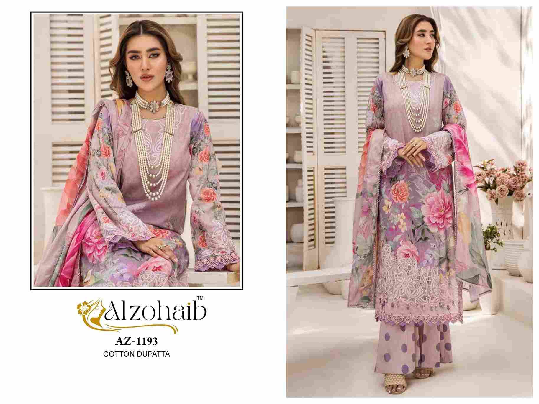 Sakina By Alzohaib Series Beautiful Pakistani Suits Stylish Fancy Colorful Party Wear & Occasional Wear Pure Cotton Print Dresses At Wholesale Price