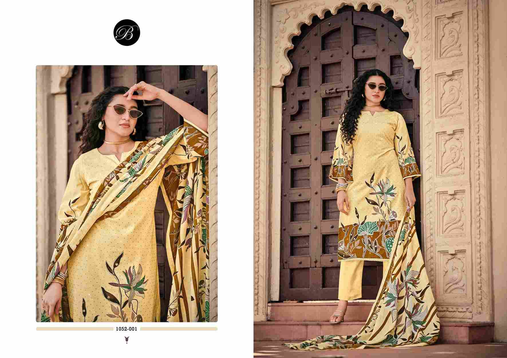 Raazi By Belliza 1052-001 To 1052-008 Series Beautiful Festive Suits Stylish Fancy Colorful Casual Wear & Ethnic Wear Pure Cotton Digital Print Dresses At Wholesale Price