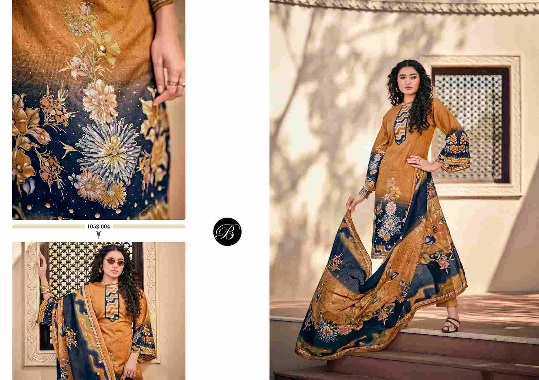 Raazi By Belliza 1052-001 To 1052-008 Series Beautiful Festive Suits Stylish Fancy Colorful Casual Wear & Ethnic Wear Pure Cotton Digital Print Dresses At Wholesale Price