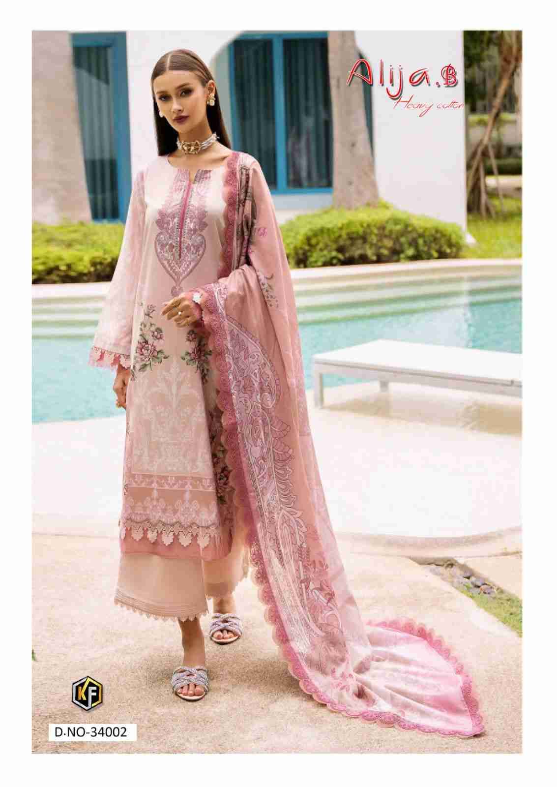 Alija.B Vol-34 By Keval Fab 34001 To 34006 Series Beautiful Stylish Festive Suits Fancy Colorful Casual Wear & Ethnic Wear & Ready To Wear Heavy Cotton Print Dresses At Wholesale Price