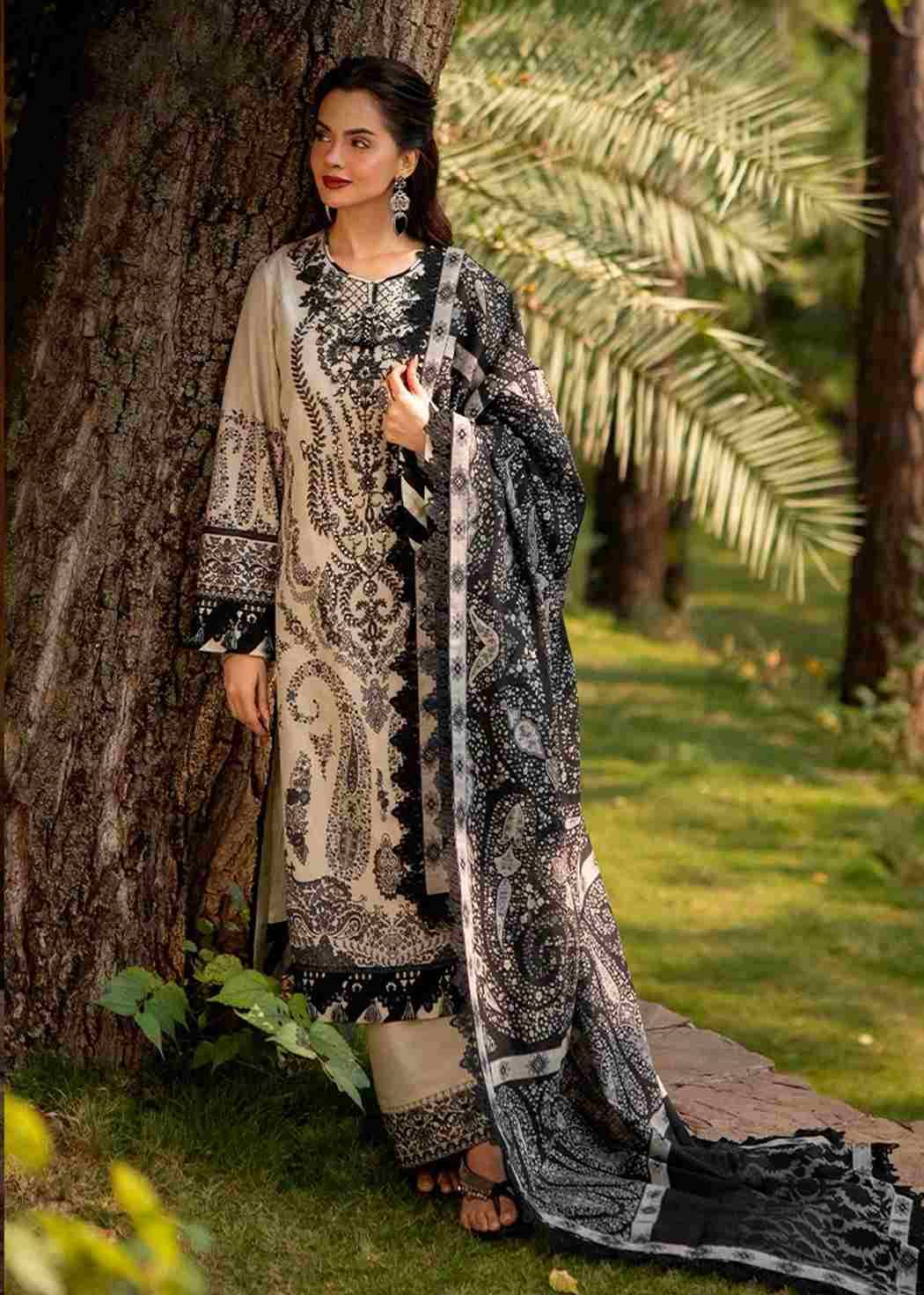 Gulaab Vol-3 By Maryam Hussain 301 To 306 Series Beautiful Festive Suits Stylish Fancy Colorful Casual Wear & Ethnic Wear Cotton Print Dresses At Wholesale Price