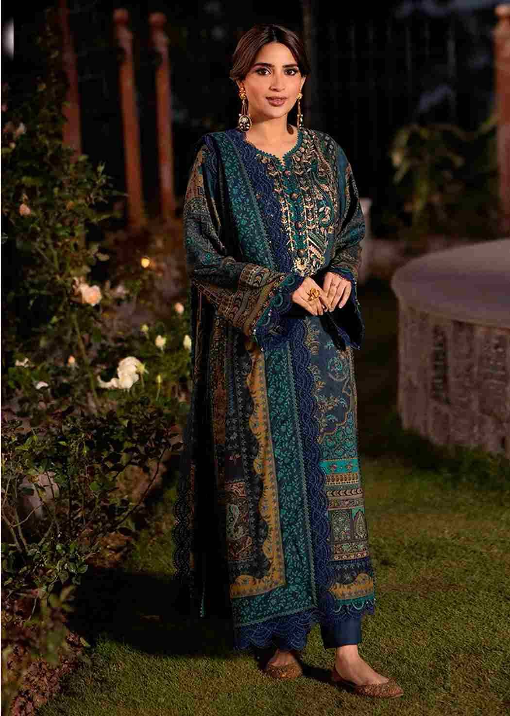 Gulaab Vol-3 By Maryam Hussain 301 To 306 Series Beautiful Festive Suits Stylish Fancy Colorful Casual Wear & Ethnic Wear Cotton Print Dresses At Wholesale Price