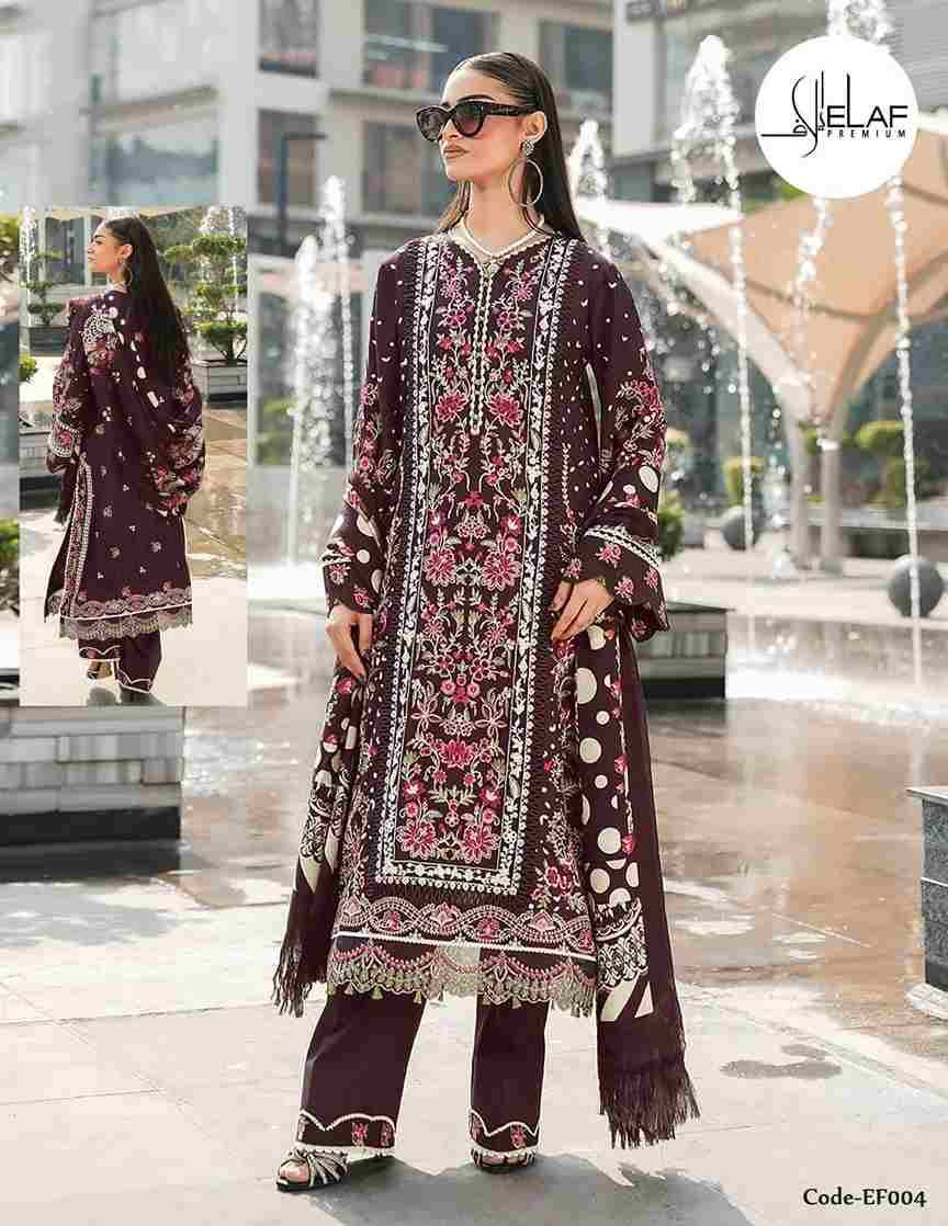 Elaf Premium By Fashid Wholesale 1001 To 1006 Series Beautiful Festive Suits Stylish Fancy Colorful Casual Wear & Ethnic Wear Cotton Dresses At Wholesale Price