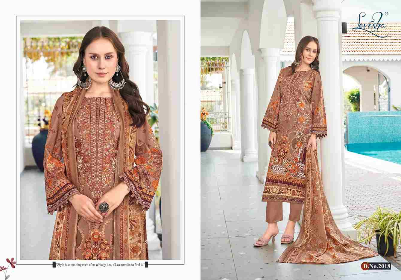 Naira Nx Vol-14 By Levisha 2013 To 2018 Series Beautiful Festive Suits Stylish Fancy Colorful Casual Wear & Ethnic Wear Cambric Lawn Cotton Dresses At Wholesale Price