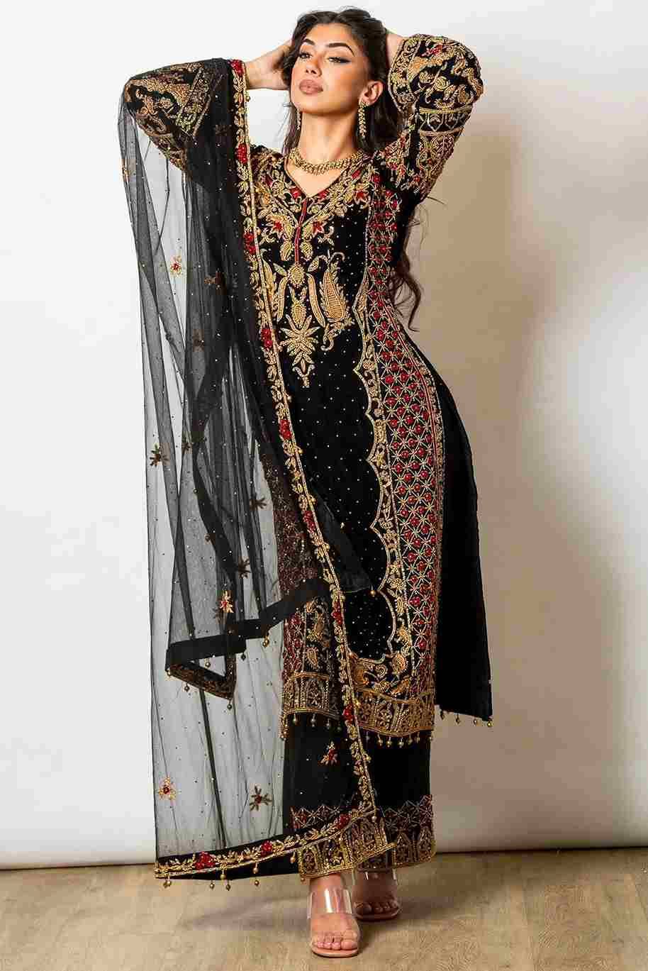 5625 By Fashid Wholesale Beautiful Festive Suits Colorful Stylish Fancy Casual Wear & Ethnic Wear Faux Georgette Dresses At Wholesale Price