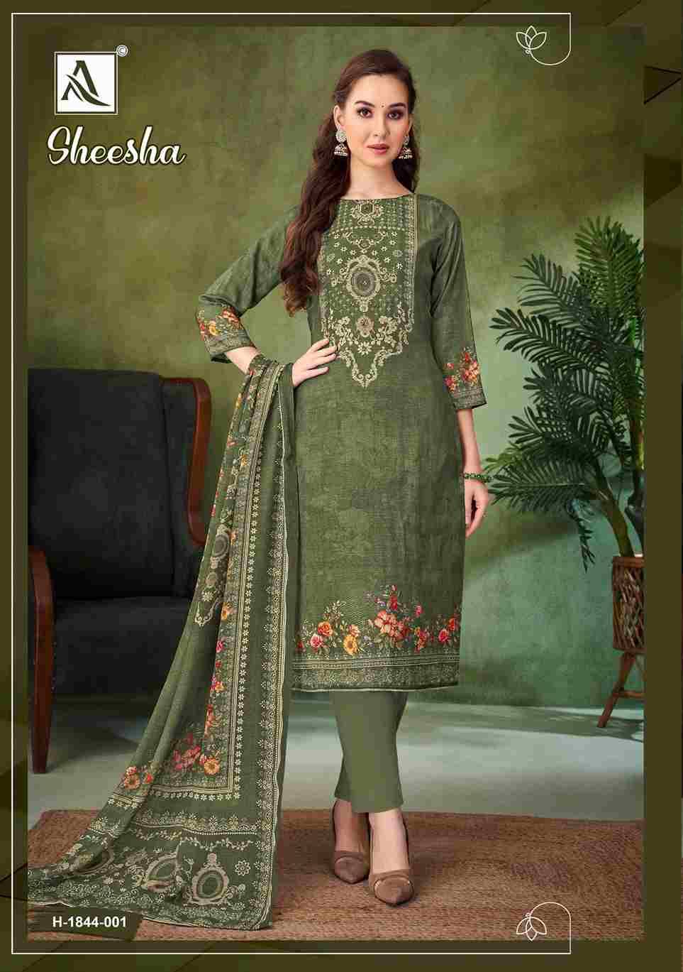 Sheesha By Alok Suit 1844-001 To 1844-004 Series Beautiful Festive Suits Colorful Stylish Fancy Casual Wear & Ethnic Wear Pure Viscose Muslin Dresses At Wholesale Price
