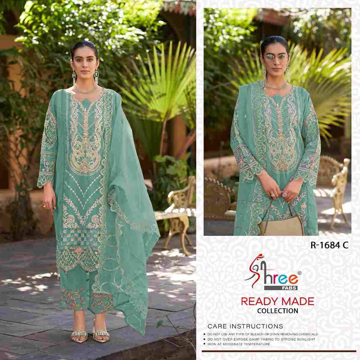 Shree Fabs Hit Design R-1684 Colours By Shree Fabs R-1684-A To R-1684-D Series Designer Pakistani Suits Collection Beautiful Stylish Fancy Colorful Party Wear & Occasional Wear Viscose Simmer Dresses At Wholesale Price