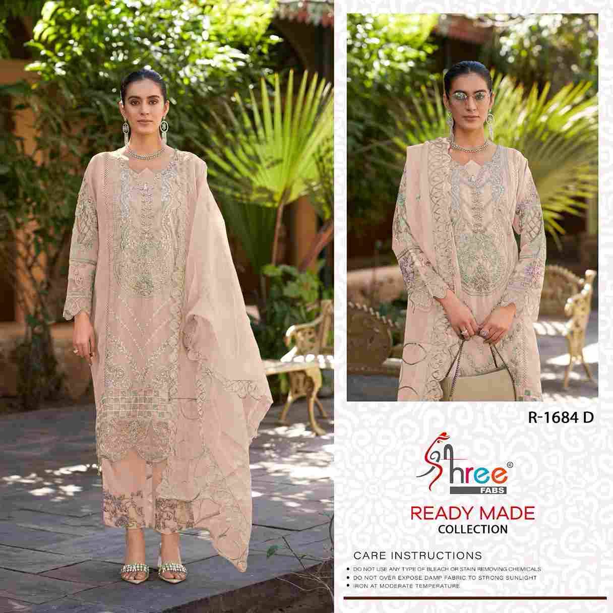 Shree Fabs Hit Design R-1684 Colours By Shree Fabs R-1684-A To R-1684-D Series Designer Pakistani Suits Collection Beautiful Stylish Fancy Colorful Party Wear & Occasional Wear Viscose Simmer Dresses At Wholesale Price