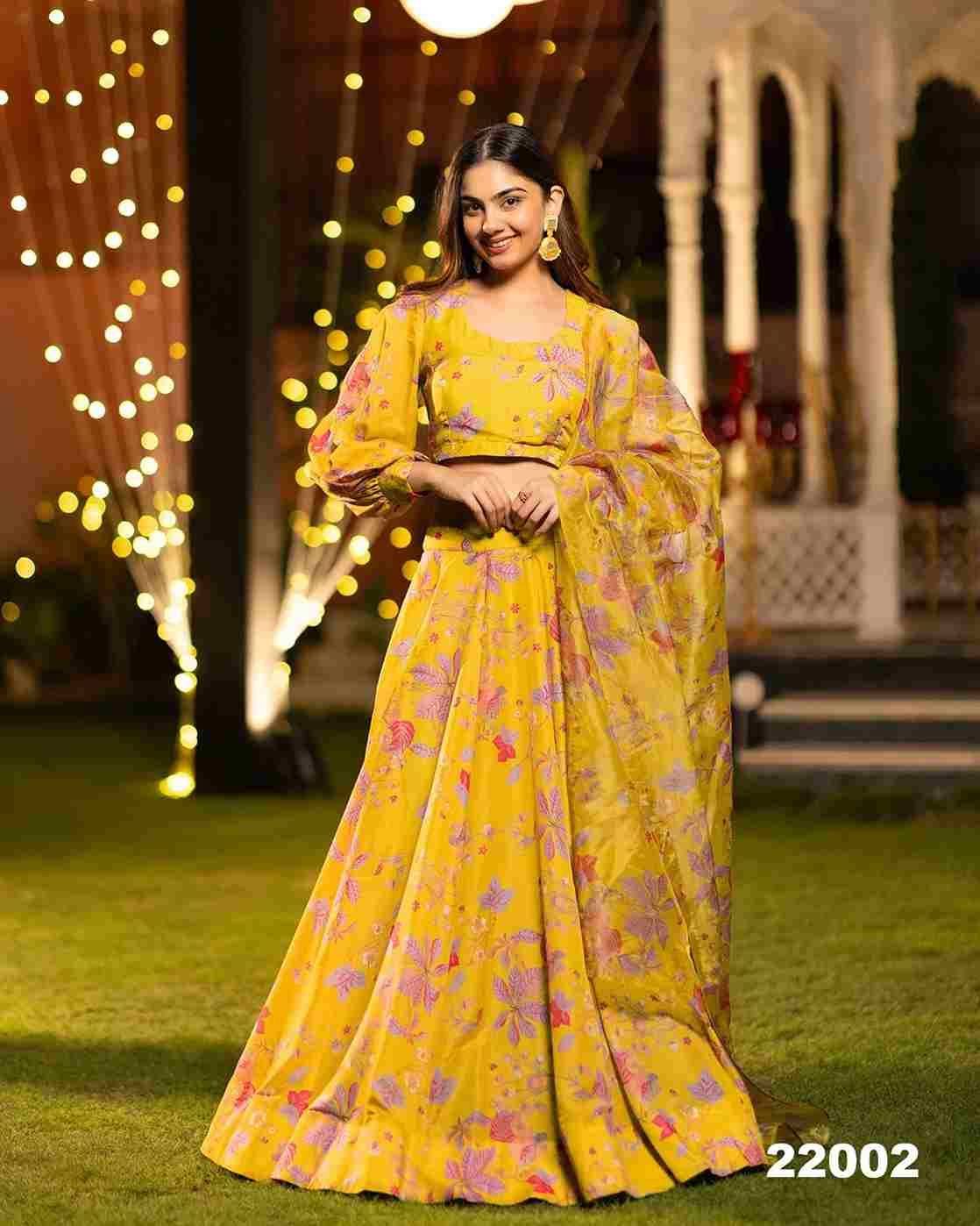 Lucaya Vol-22 By Fashid Wholesale 22001 To 22007 Series Designer Beautiful Wedding Bridal Collection Occasional Wear & Party Wear Heavy Chinnon/Lehengas At Wholesale Price