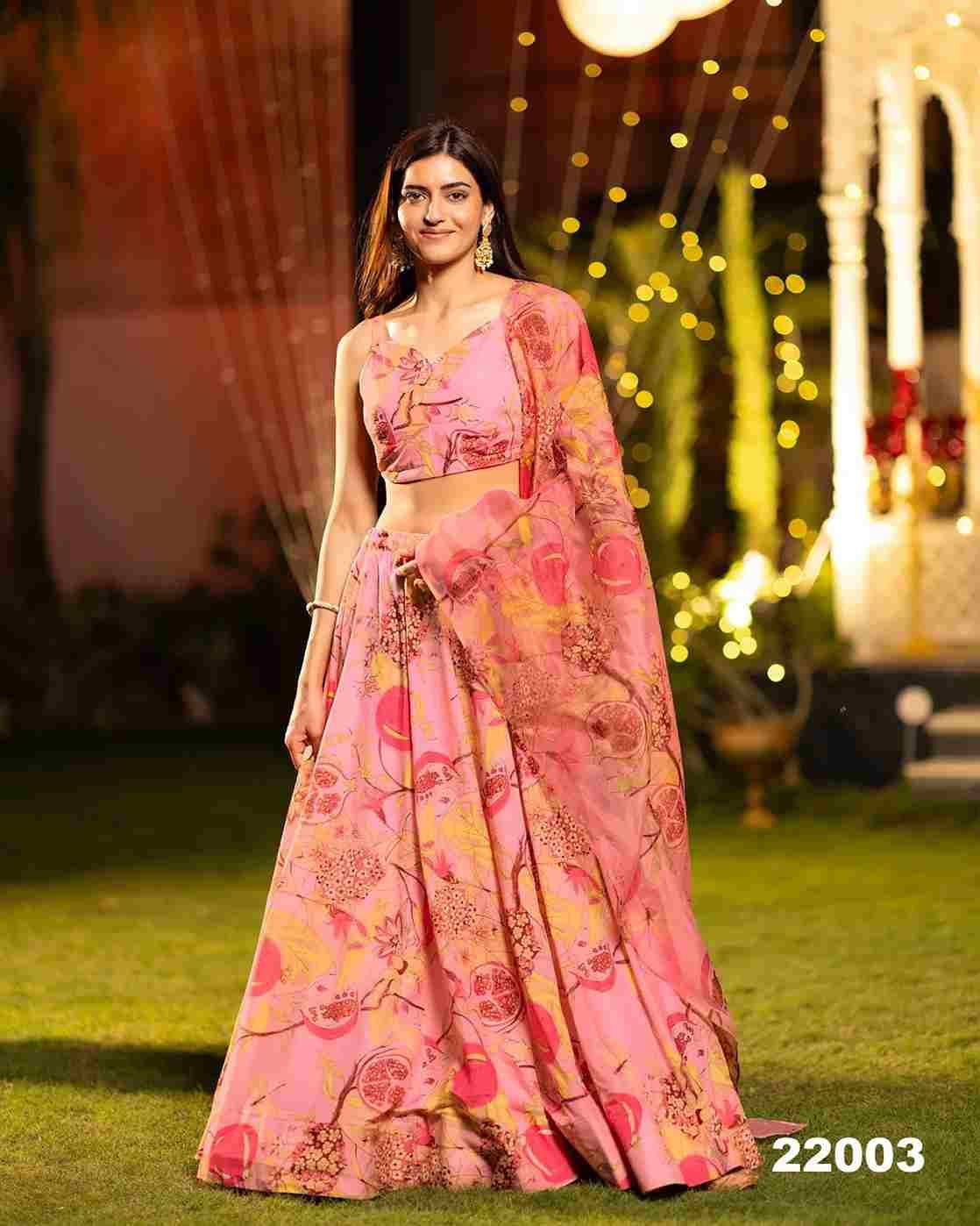Lucaya Vol-22 By Fashid Wholesale 22001 To 22007 Series Designer Beautiful Wedding Bridal Collection Occasional Wear & Party Wear Heavy Chinnon/Lehengas At Wholesale Price