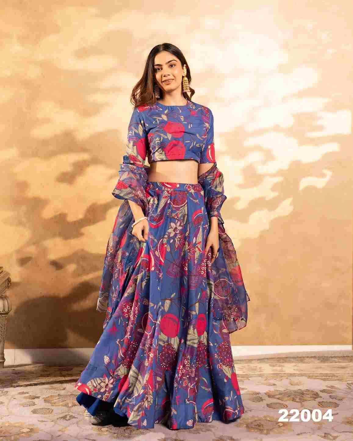 Lucaya Vol-22 By Fashid Wholesale 22001 To 22007 Series Designer Beautiful Wedding Bridal Collection Occasional Wear & Party Wear Heavy Chinnon/Lehengas At Wholesale Price