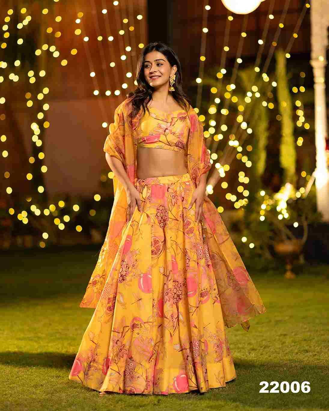 Lucaya Vol-22 By Fashid Wholesale 22001 To 22007 Series Designer Beautiful Wedding Bridal Collection Occasional Wear & Party Wear Heavy Chinnon/Lehengas At Wholesale Price
