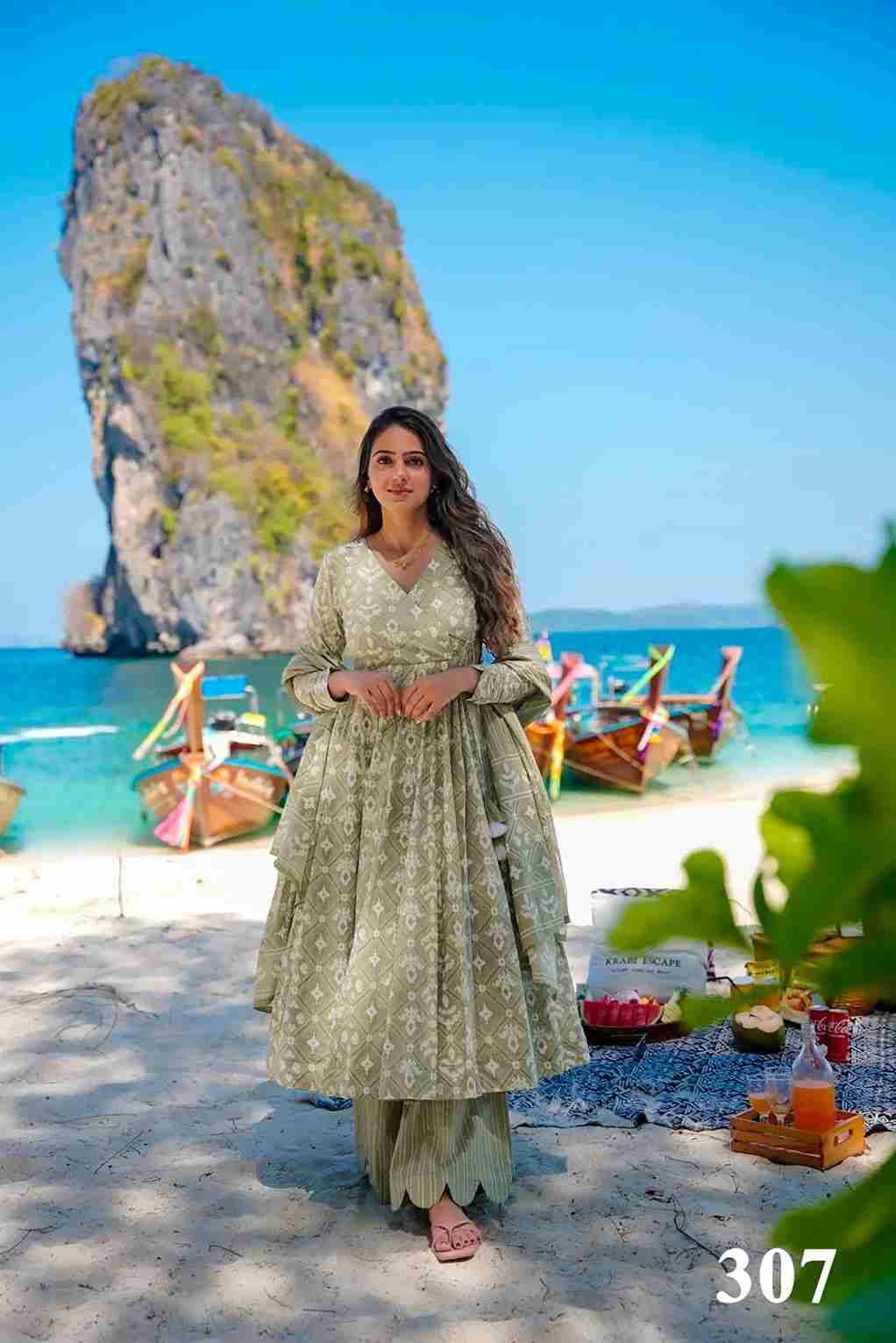 Clora Vol-3 By Fashid Wholesale 301 To 308 Series Designer Festive Suits Collection Beautiful Stylish Fancy Colorful Party Wear & Occasional Wear Pure Muslin Dresses At Wholesale Price