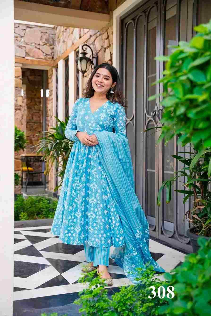 Clora Vol-3 By Fashid Wholesale 301 To 308 Series Designer Festive Suits Collection Beautiful Stylish Fancy Colorful Party Wear & Occasional Wear Pure Muslin Dresses At Wholesale Price