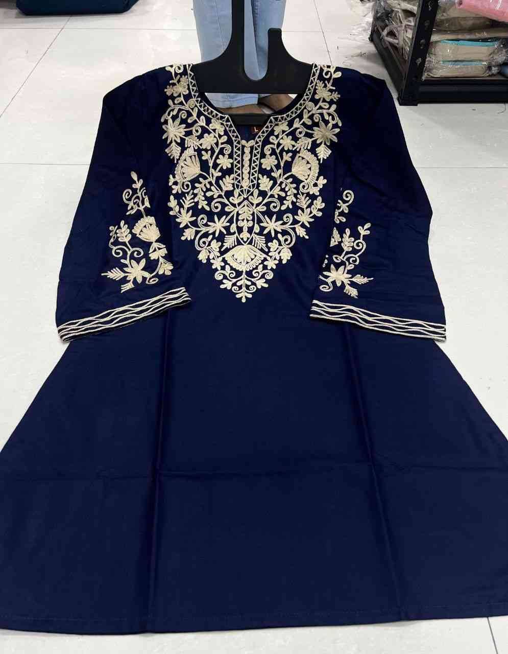 Adaa By Kaamiri 01 To 04 Series Designer Stylish Fancy Colorful Beautiful Party Wear & Ethnic Wear Collection Heavy Rayon Embroidered Tops At Wholesale Price