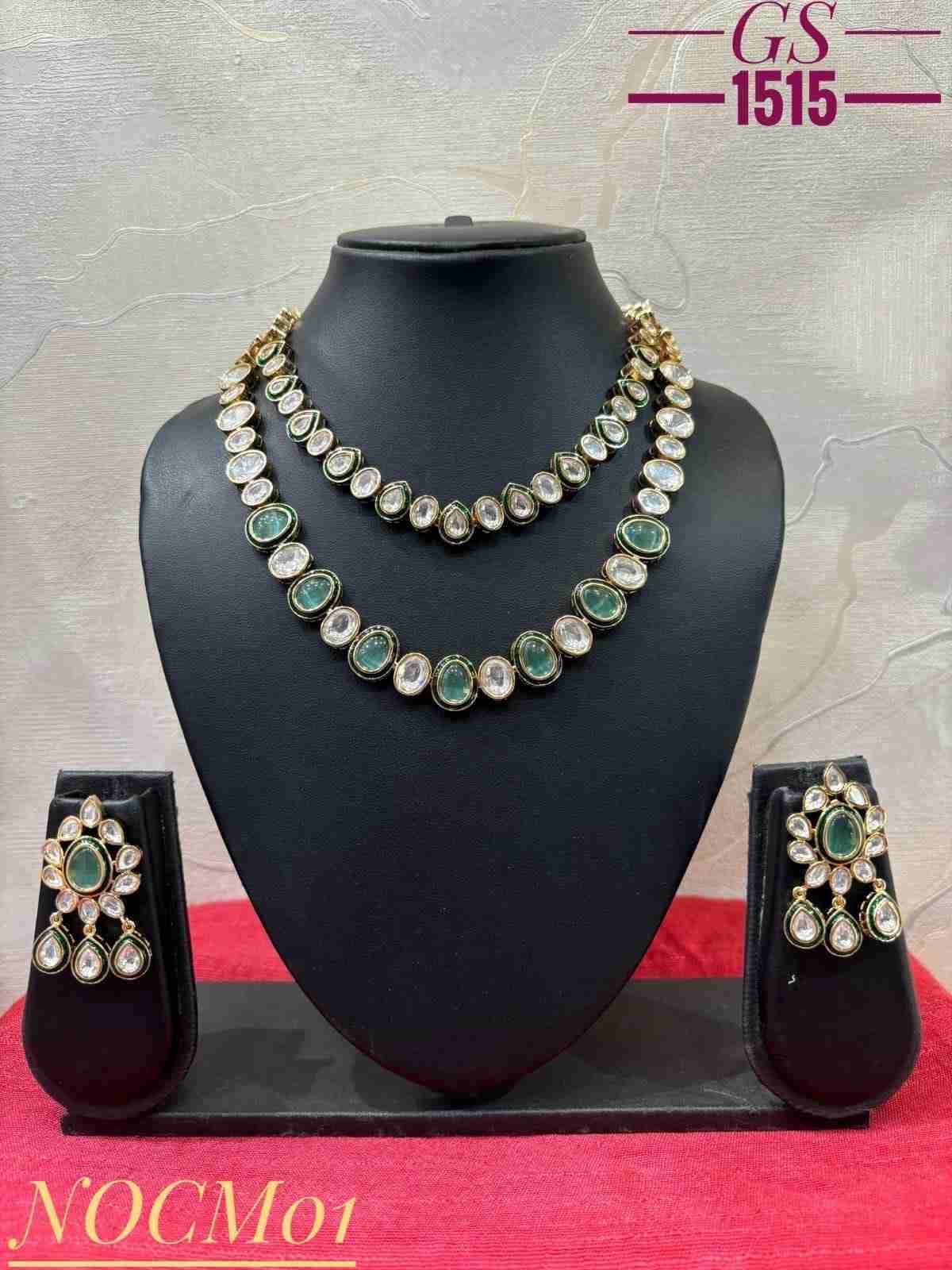 Gs-1515 By Fashid Wholesale 01 To 05 Series Traditional Artificial Jewellery For Indian Attire At Exclusive Range.