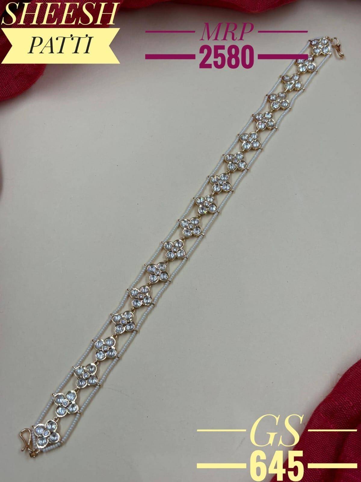 Gs-645 By Fashid Wholesale 01 To 04 Series Traditional Artificial Jewellery For Indian Attire At Exclusive Range.