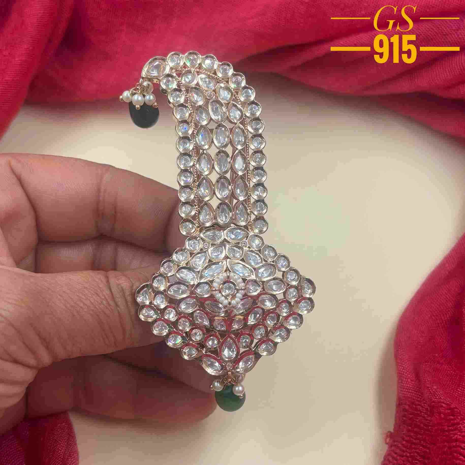 Gs-915 By Fashid Wholesale 01 To 03 Series Traditional Artificial Jewellery For Indian Attire At Exclusive Range.