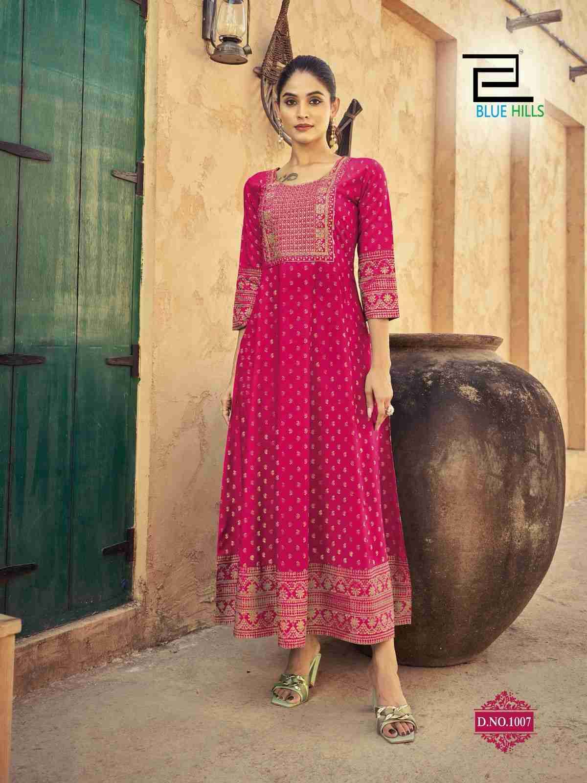 Starbucks By Kaamiri 01 To 07 Series Beautiful Stylish Fancy Colorful Casual Wear & Ethnic Wear Rayon Printed Gowns At Wholesale Price