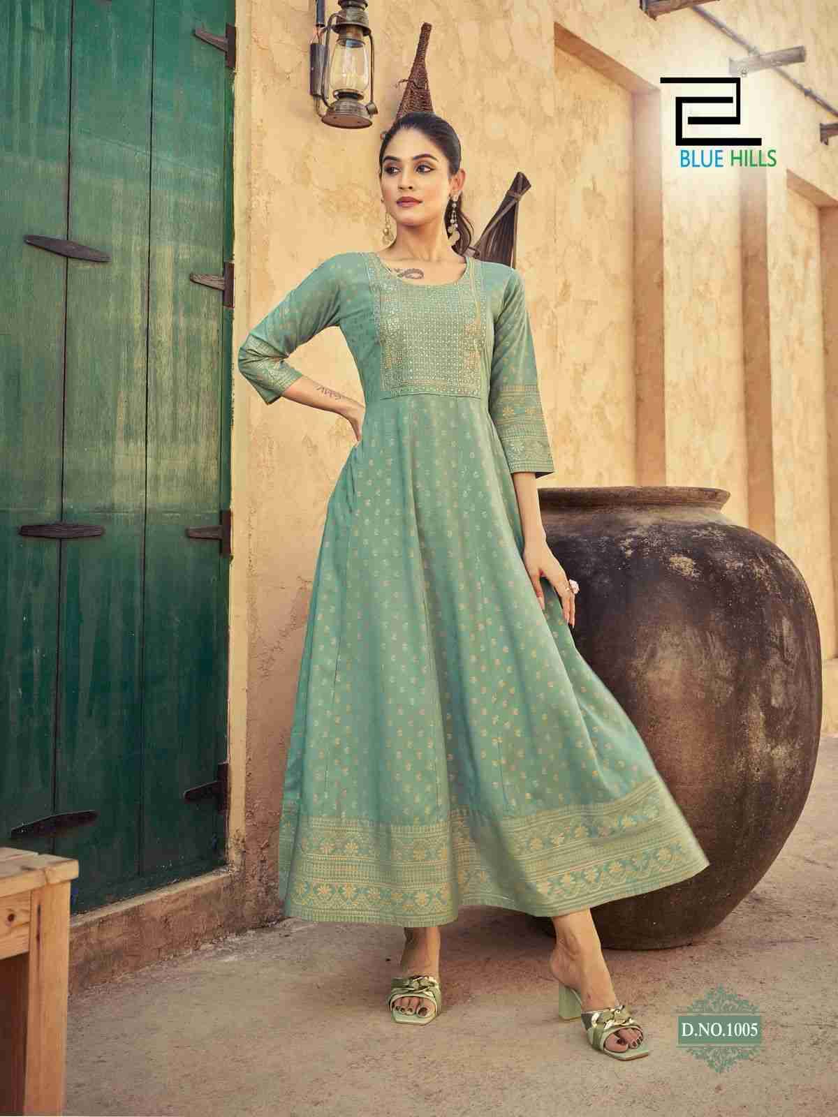 Starbucks By Kaamiri 01 To 07 Series Beautiful Stylish Fancy Colorful Casual Wear & Ethnic Wear Rayon Printed Gowns At Wholesale Price