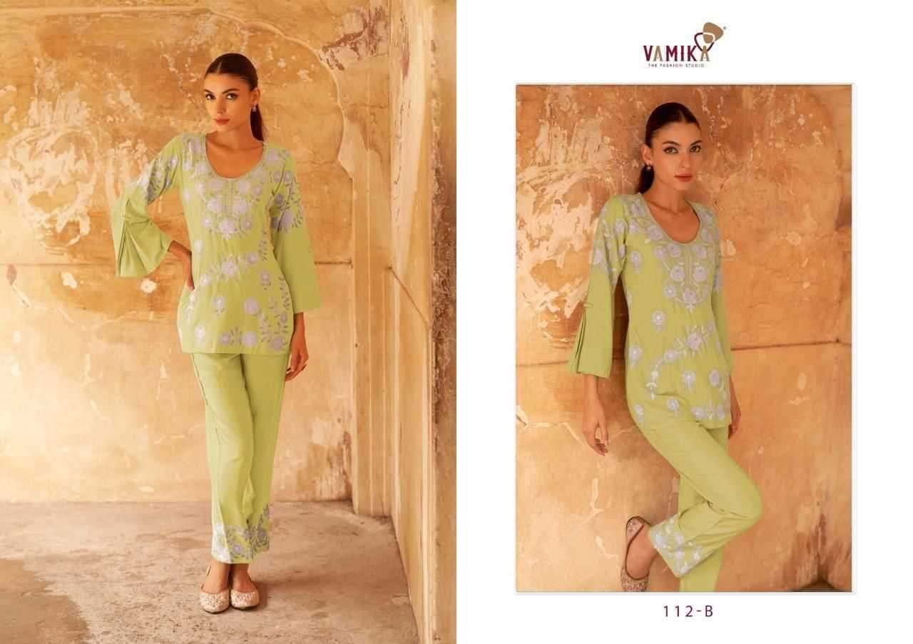 Veronica Vol-3 By Vamika 112-A To 112-E Series Designer Stylish Fancy Colorful Beautiful Casual Wear & Ethnic Wear Heavy Rayon Kurtis At Wholesale Price