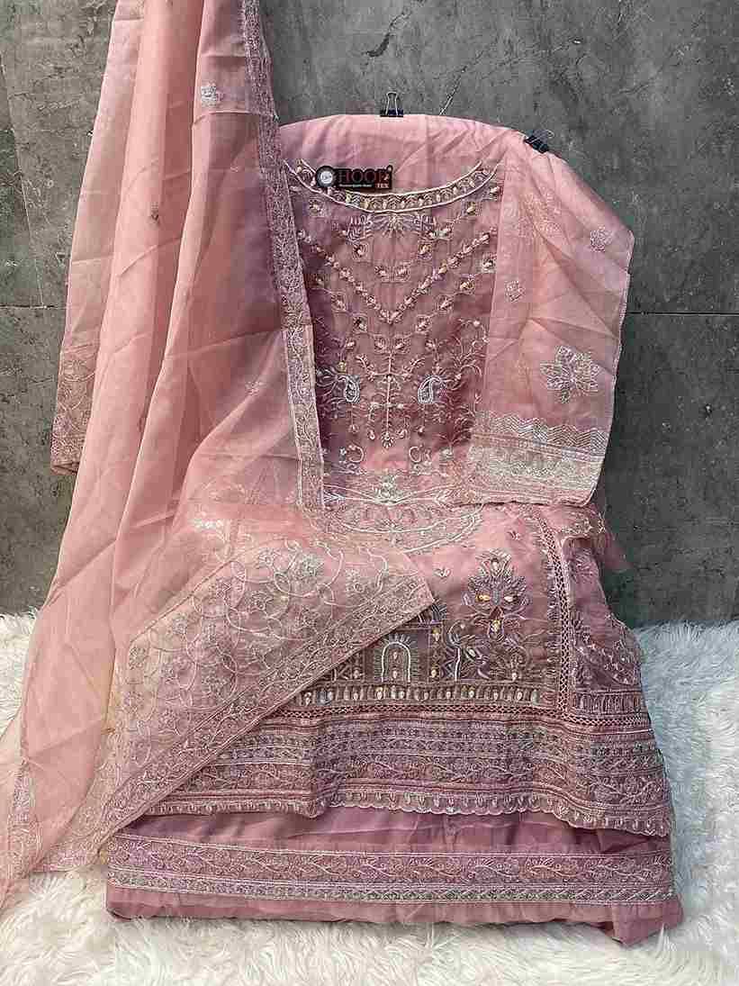 Hoor Tex Hit Design OR-61 Colours By Hoor Tex OR-61-A To OR-61-D Series Beautiful Pakistani Suits Stylish Colorful Fancy Casual Wear & Ethnic Wear Heavy Organza Embroidered Dresses At Wholesale Price